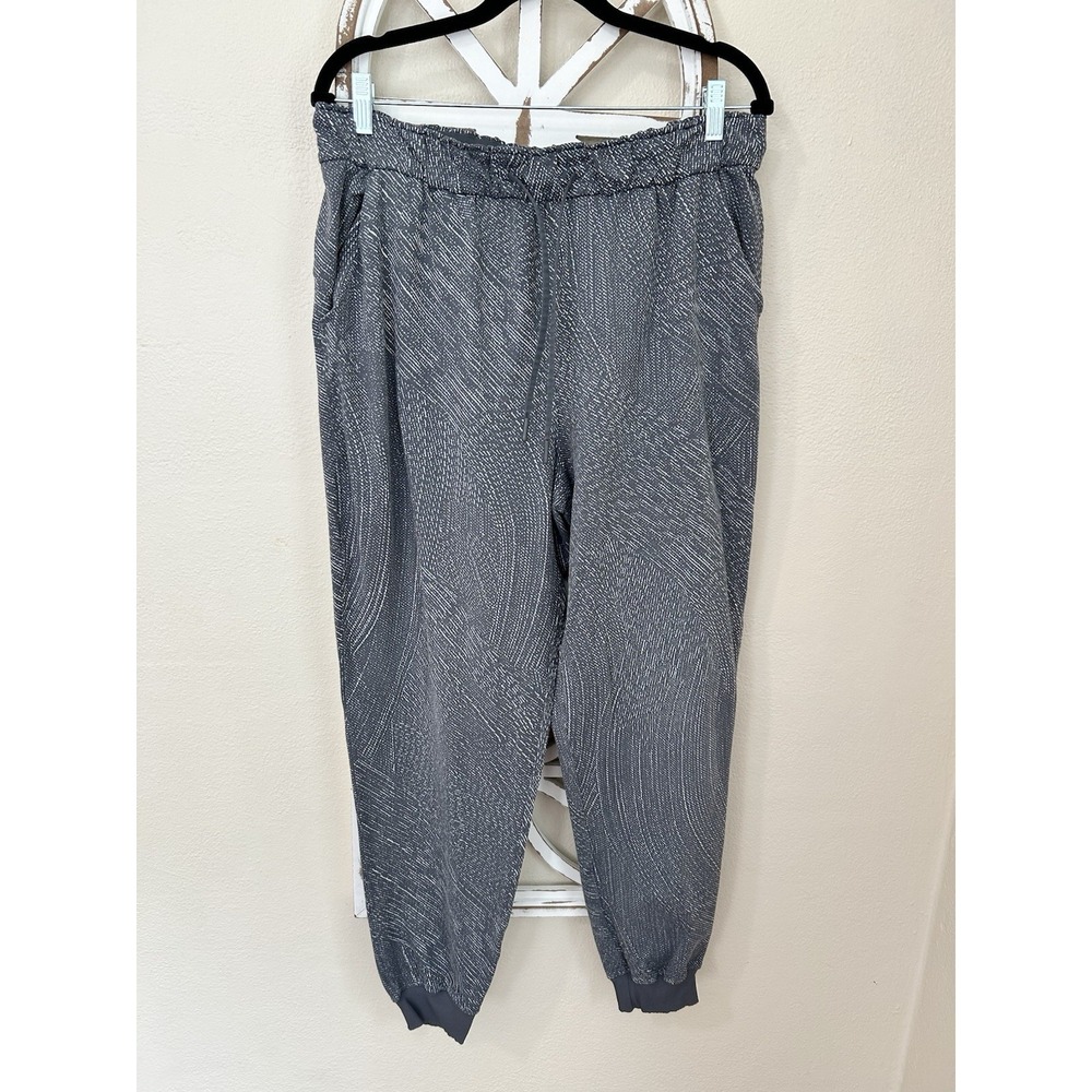 Lululemon Stretch HR Jogger Pocket Side Simultaneous Anchor Alpine White Size 12